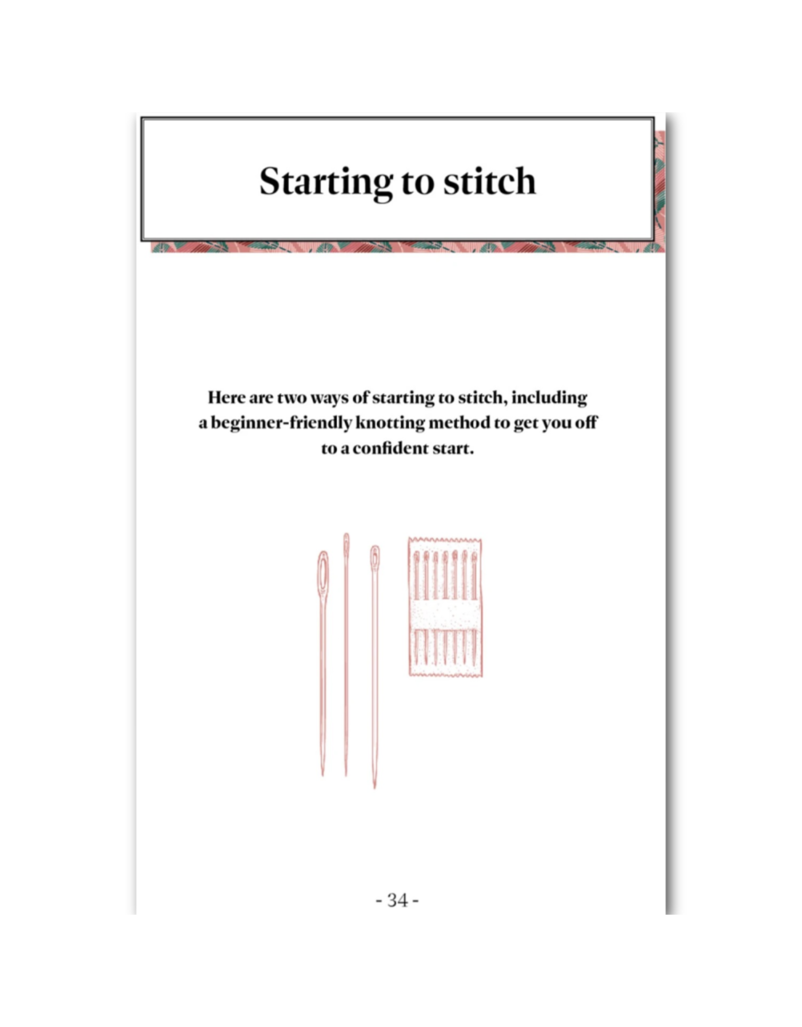 PD ON ORDER - The Embroidery Stitch Companion by Coline Bavois