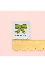 Sarah Hearts Bows Multipack - Woven Label Tags, Set of 4
