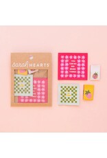 Sarah Hearts Joyful June Multipack - Woven Label Tags, Set of 4