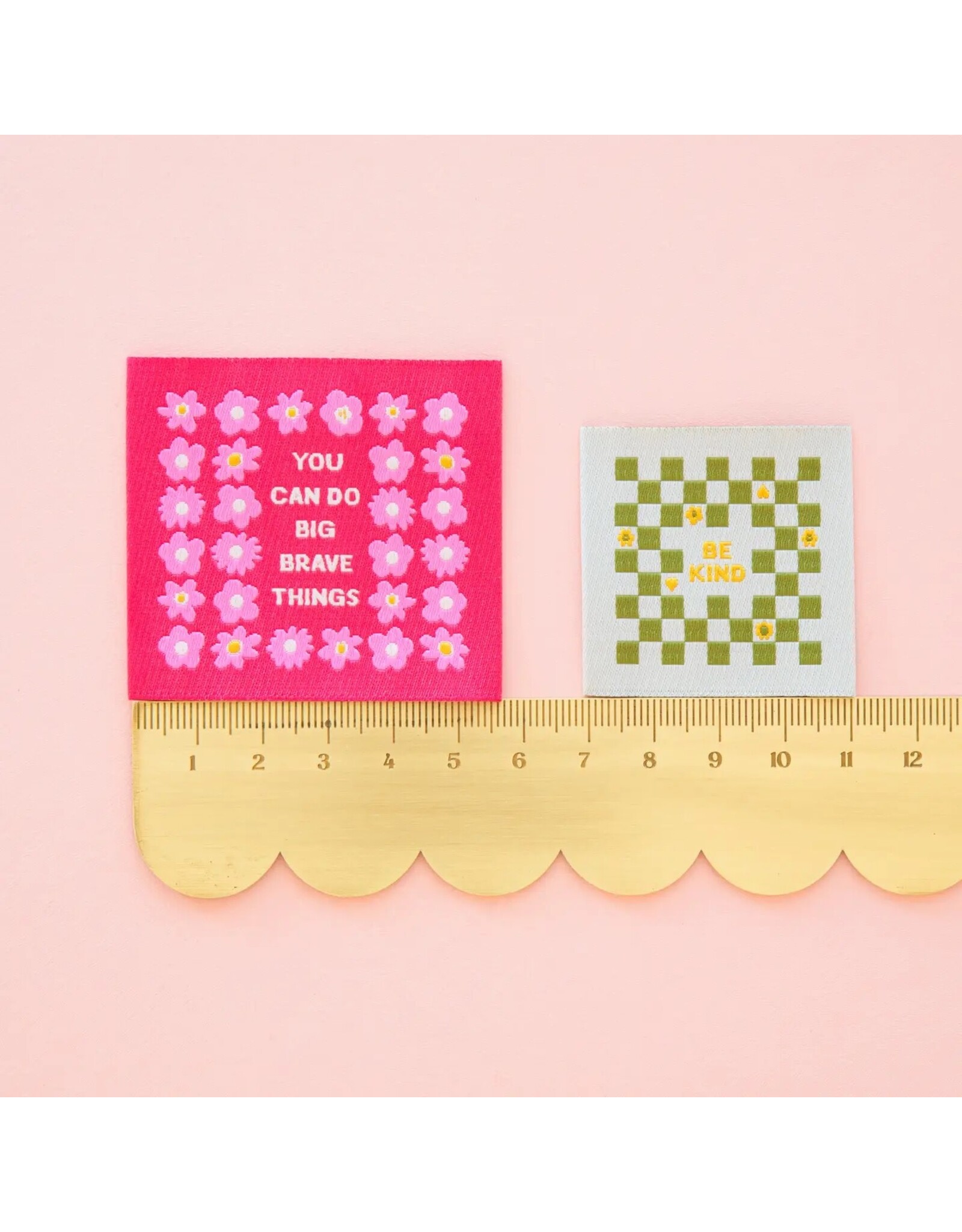 Sarah Hearts Joyful June Multipack - Woven Label Tags, Set of 4