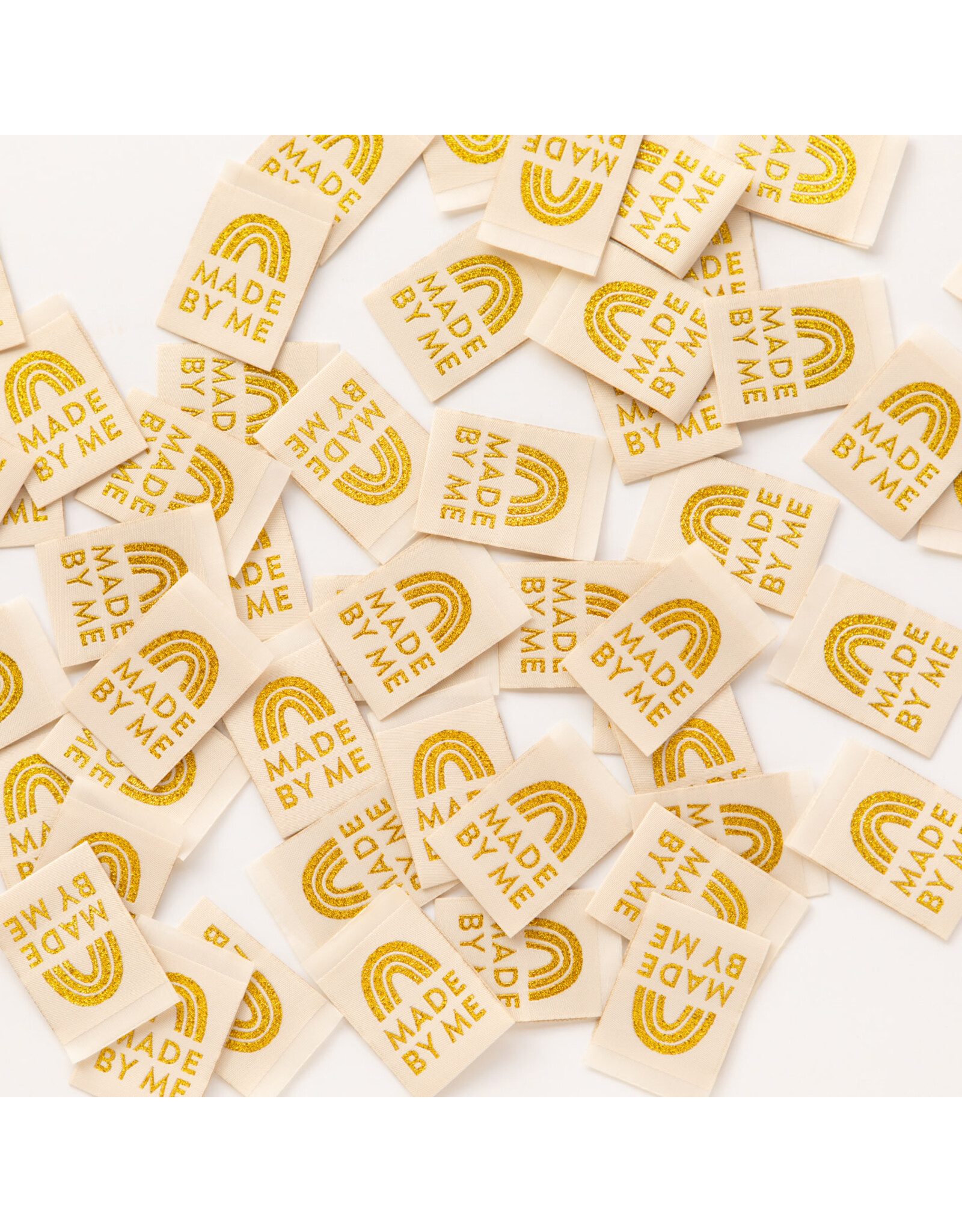 Sarah Hearts Made by Me - Woven Label Tags, Set of 8