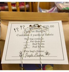 PD ON SALE- Purple Garden Mystery Pre-Cut Bundle - Contains 3 Yards