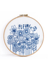budgiegoods Fleurs Embroidery Kit by budgiegoods