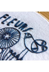 budgiegoods Fleurs Embroidery Kit by budgiegoods