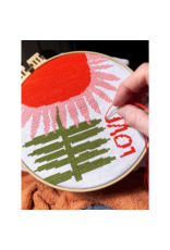 budgiegoods LOVE Cross Stitch Kit by budgiegoods