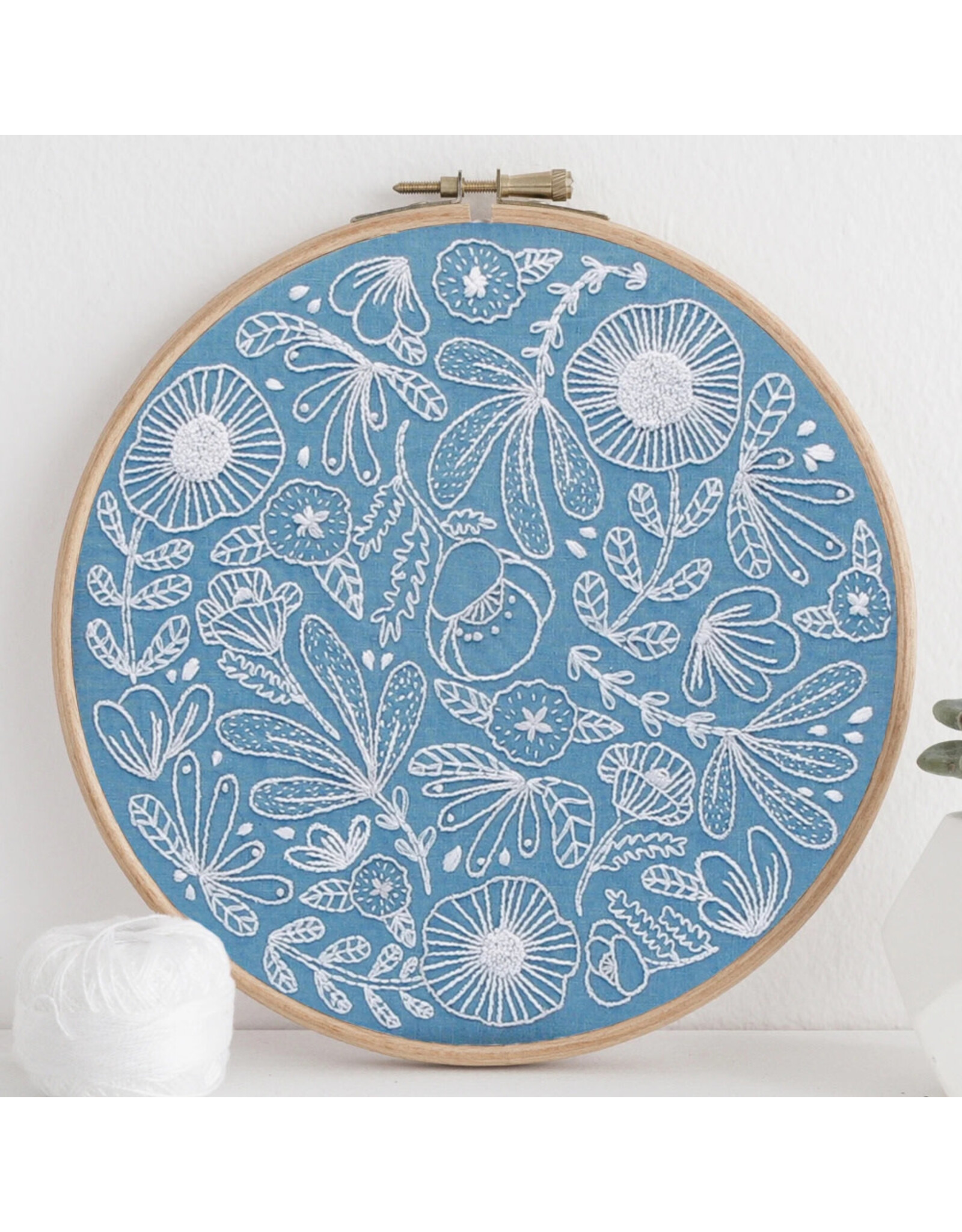 budgiegoods Poppy Patch Embroidery Kit by budgiegoods