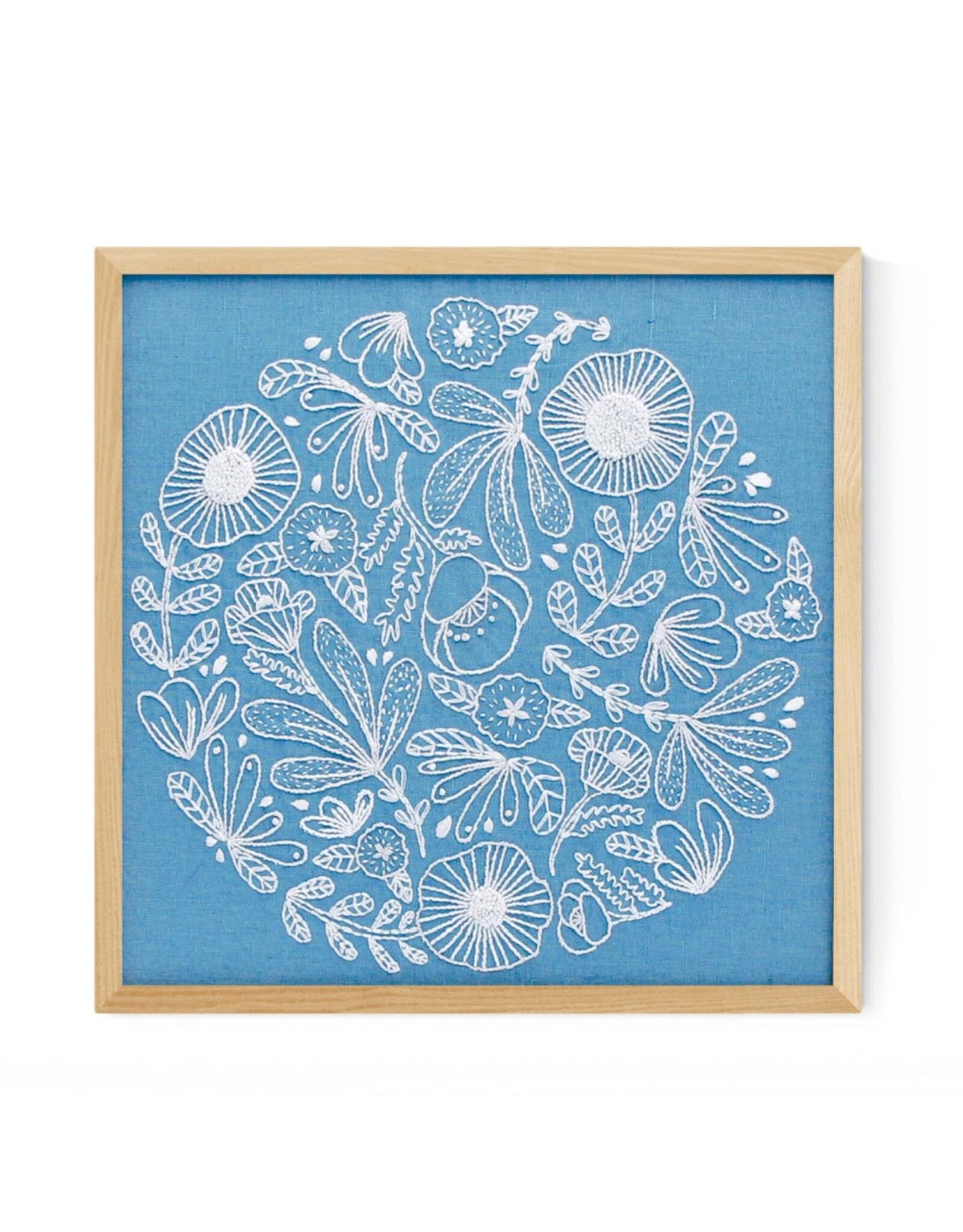 budgiegoods Poppy Patch Embroidery Kit by budgiegoods