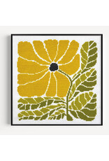 budgiegoods Sunny Blossoms Cross Stitch Kit by budgiegoods