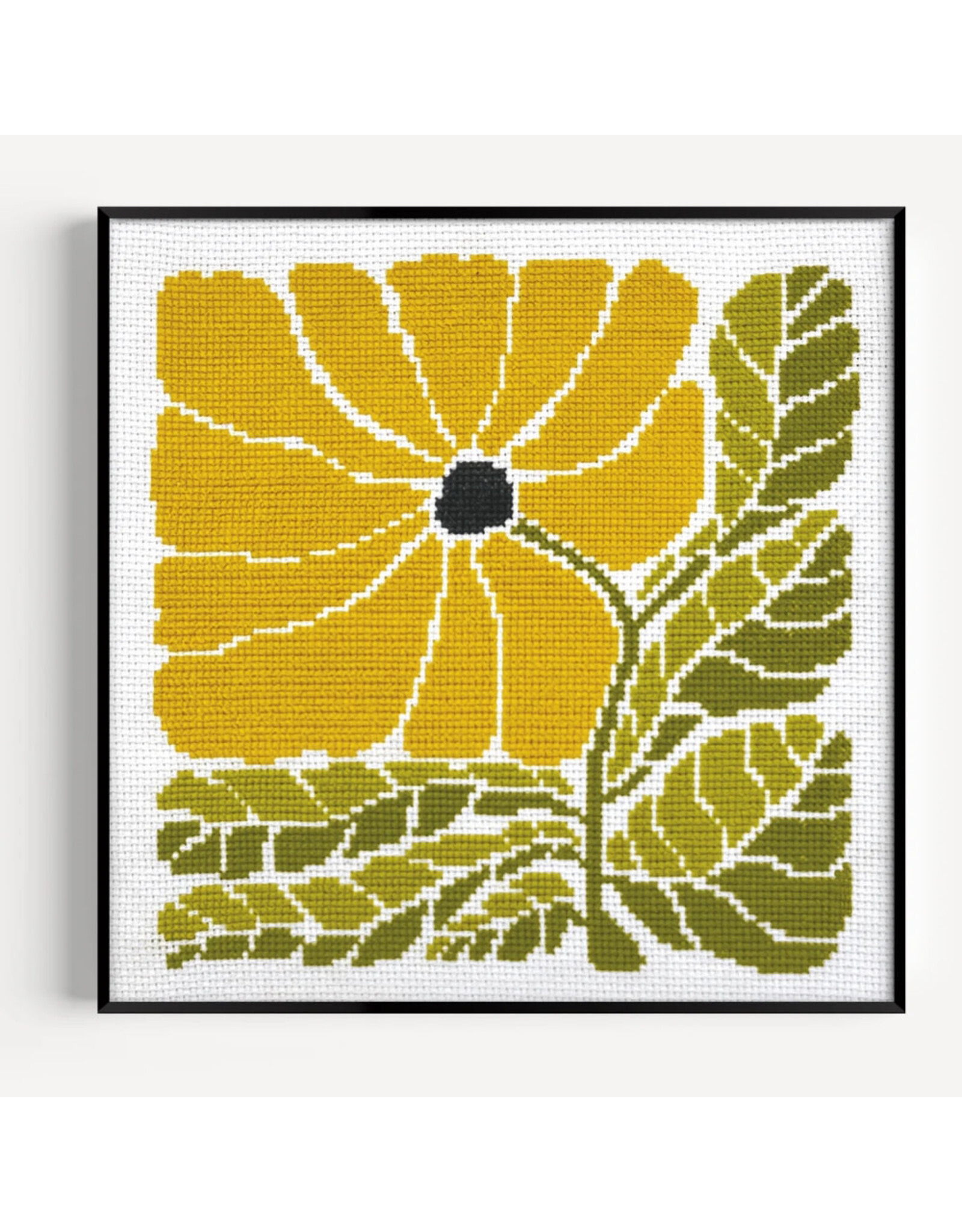 budgiegoods Sunny Blossoms Cross Stitch Kit by budgiegoods