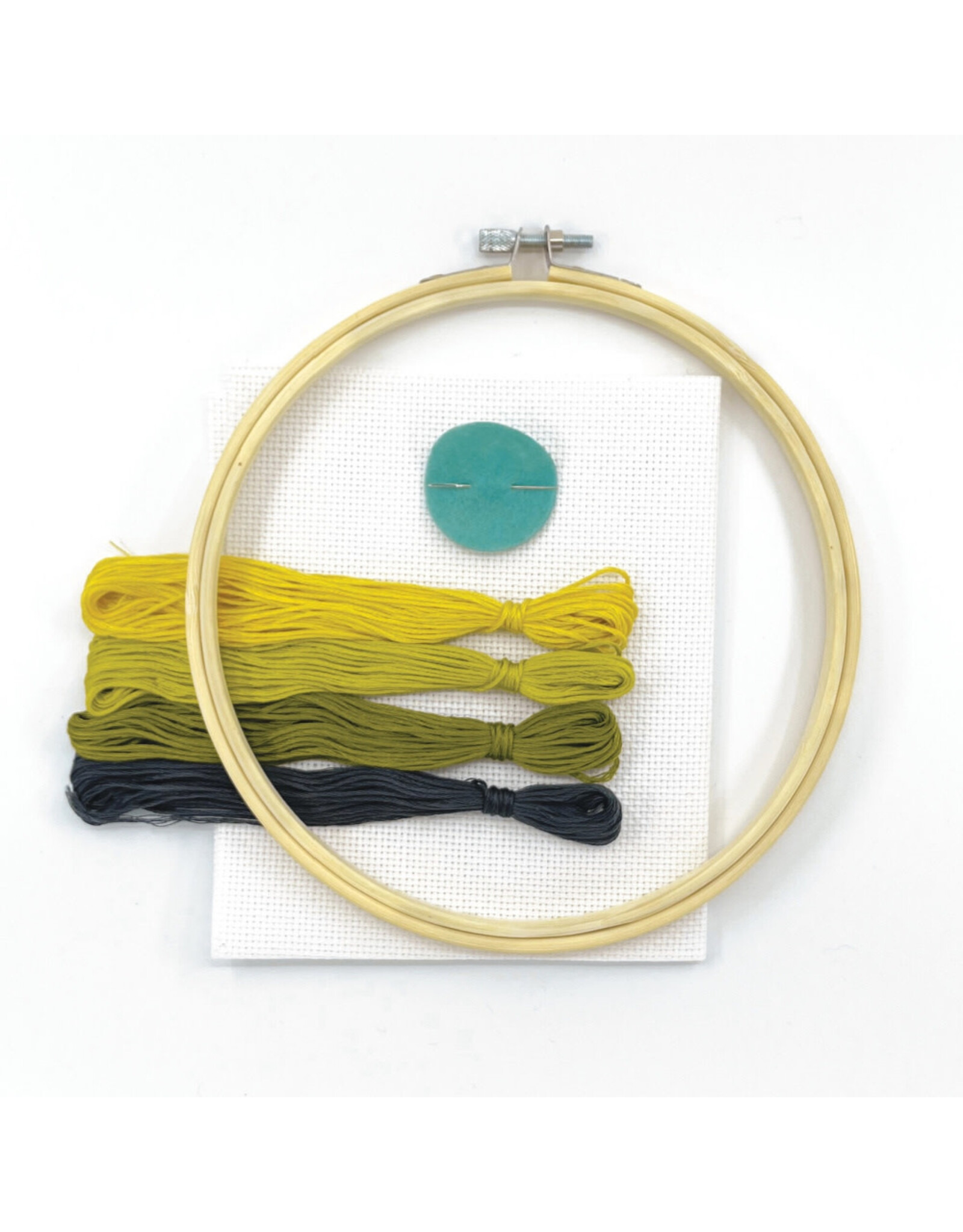 budgiegoods Sunny Blossoms Cross Stitch Kit by budgiegoods