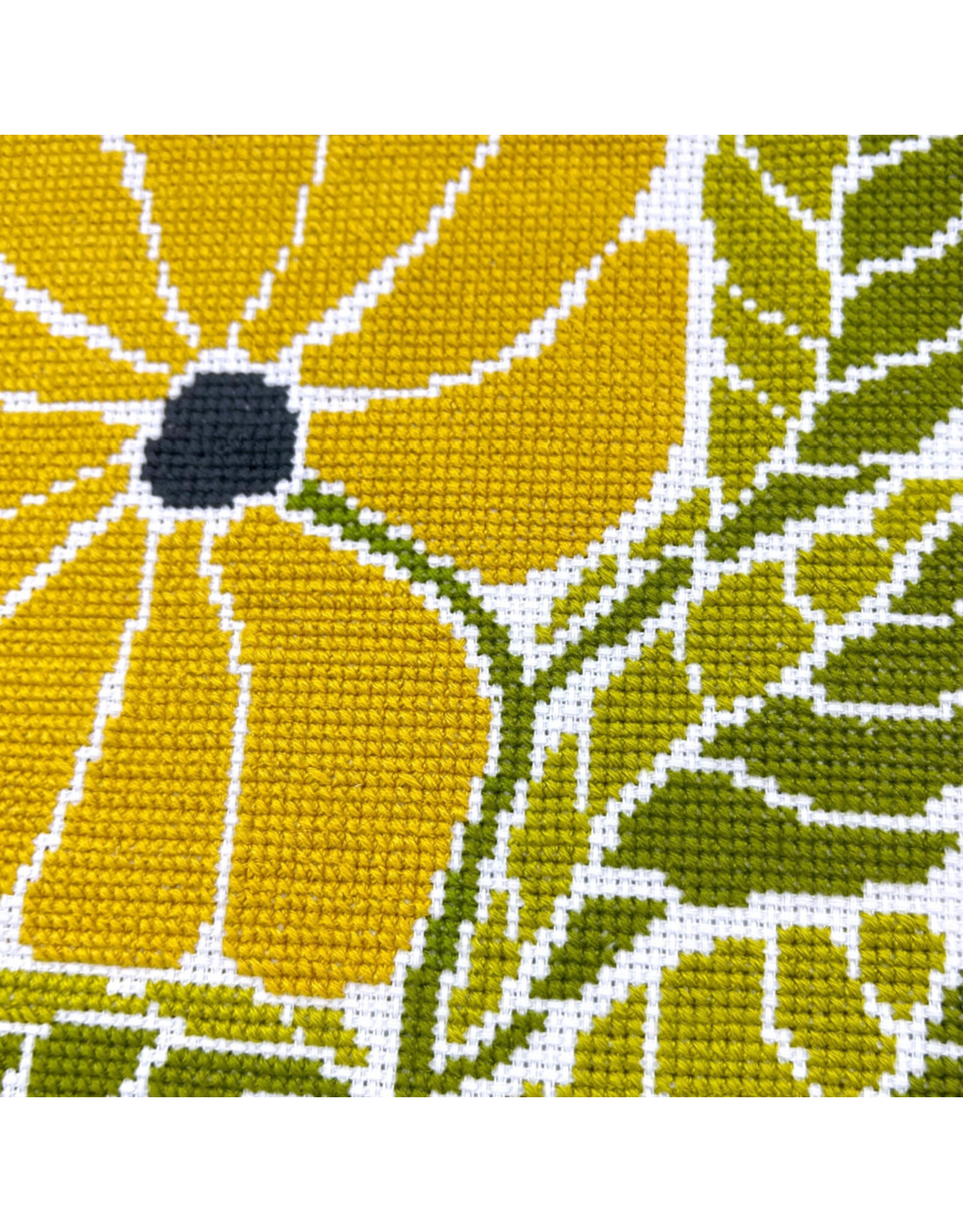 budgiegoods Sunny Blossoms Cross Stitch Kit by budgiegoods