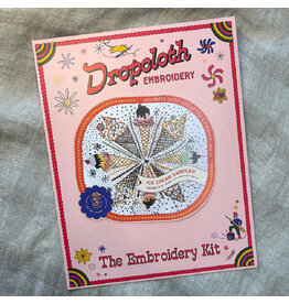 Dropcloth Samplers Ice Cream, Embroidery Sampler KIT