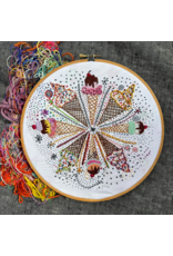 Dropcloth Samplers Ice Cream, Embroidery Sampler KIT