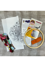 Dropcloth Samplers Ice Cream, Embroidery Sampler KIT