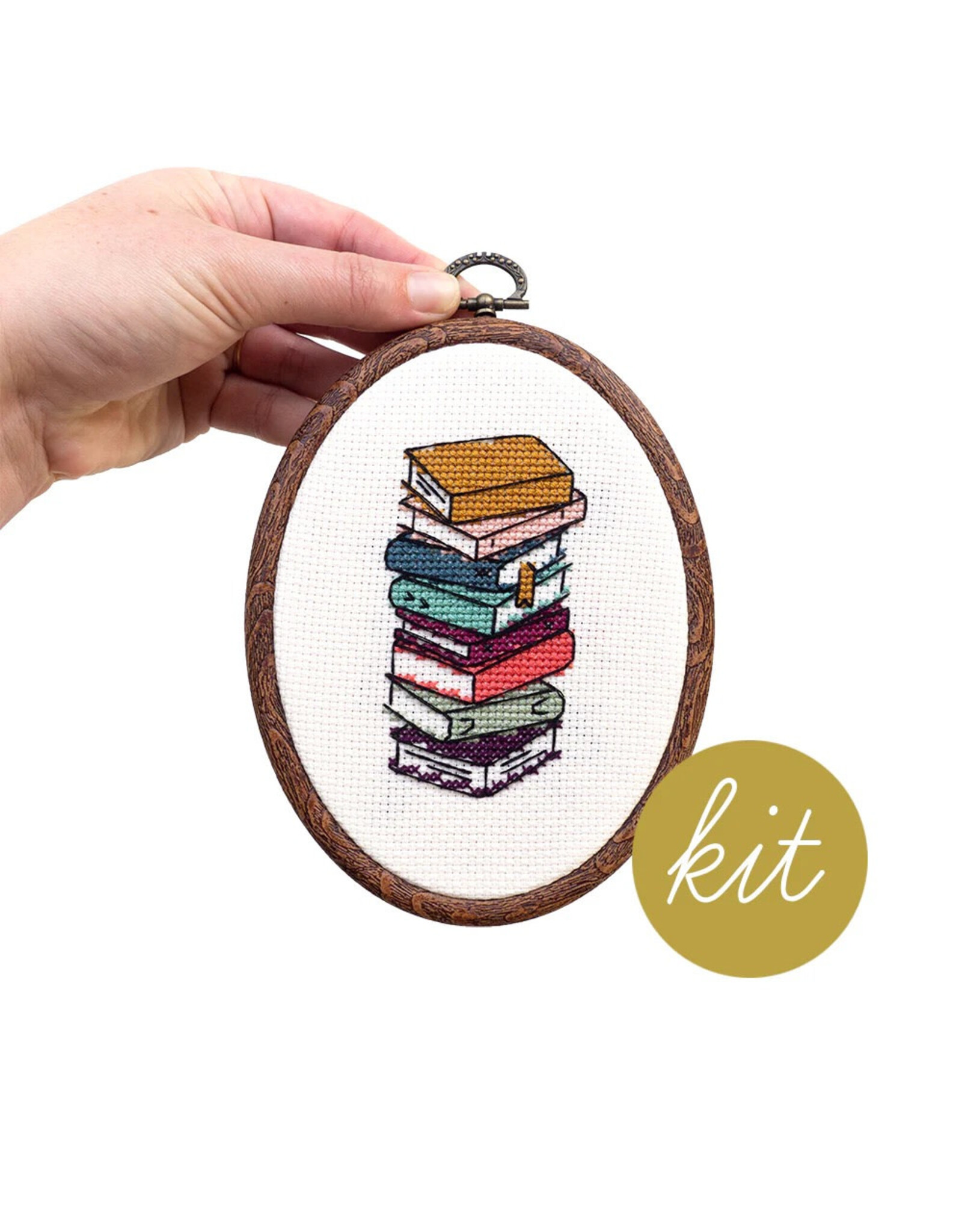 Junebug & Darlin Bibliophila Cross Stitch Kit