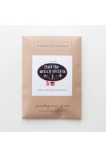 Junebug & Darlin Find the Witch Within Cross Stitch Kit