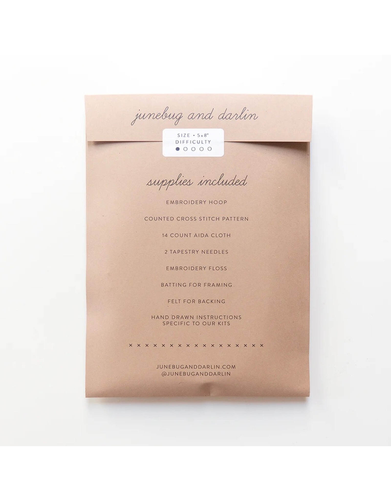 Junebug & Darlin Find the Witch Within Cross Stitch Kit