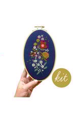 Junebug & Darlin Forget-Me-Knots Cross Stitch Kit