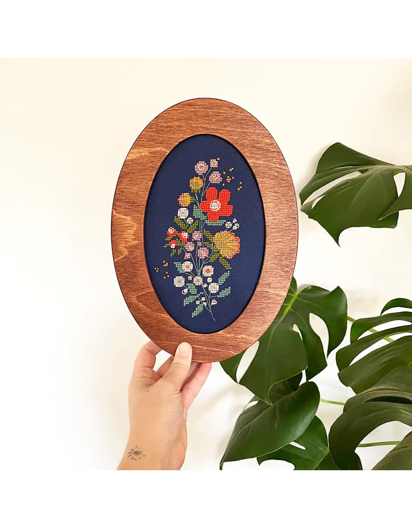 Junebug & Darlin Forget-Me-Knots Cross Stitch Kit