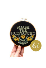 Junebug & Darlin Smash the Patriarchy Cross Stitch Kit