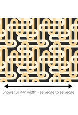 Emily Van Hoff Groove, Woven in Nightfall, Fabric Half-Yards