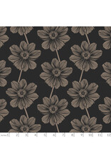 Anna Maria Indelible, Anemone in Silvertone, Fabric Half-Yards