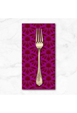 PD's Anna Maria Collection Indelible, Coneflower in Magenta, Dinner Napkin