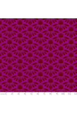 Anna Maria Indelible, Coneflower in Magenta, Fabric Half-Yards