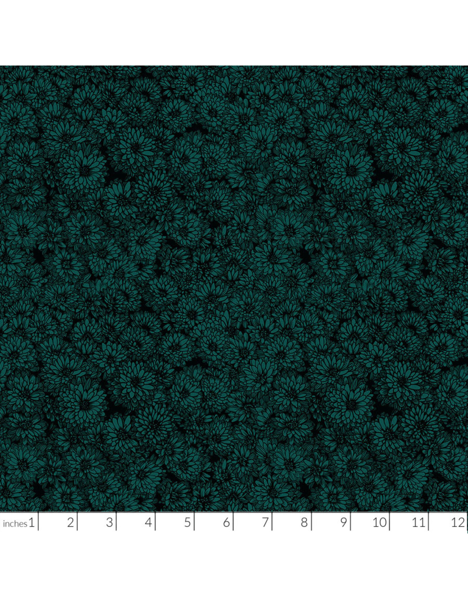 Anna Maria Indelible, Mums in Seaweed, Fabric Half-Yards