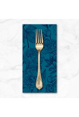 PD's Anna Maria Collection Indelible, Peony in Ocean, Dinner Napkin