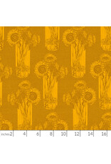 PD's Anna Maria Collection Indelible, Sunflowers in Saffron, Dinner Napkin