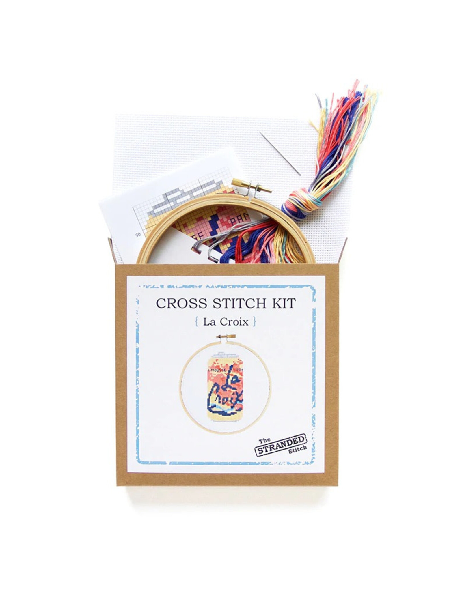 The Stranded Stitch La Croix Cross Stitch Kit