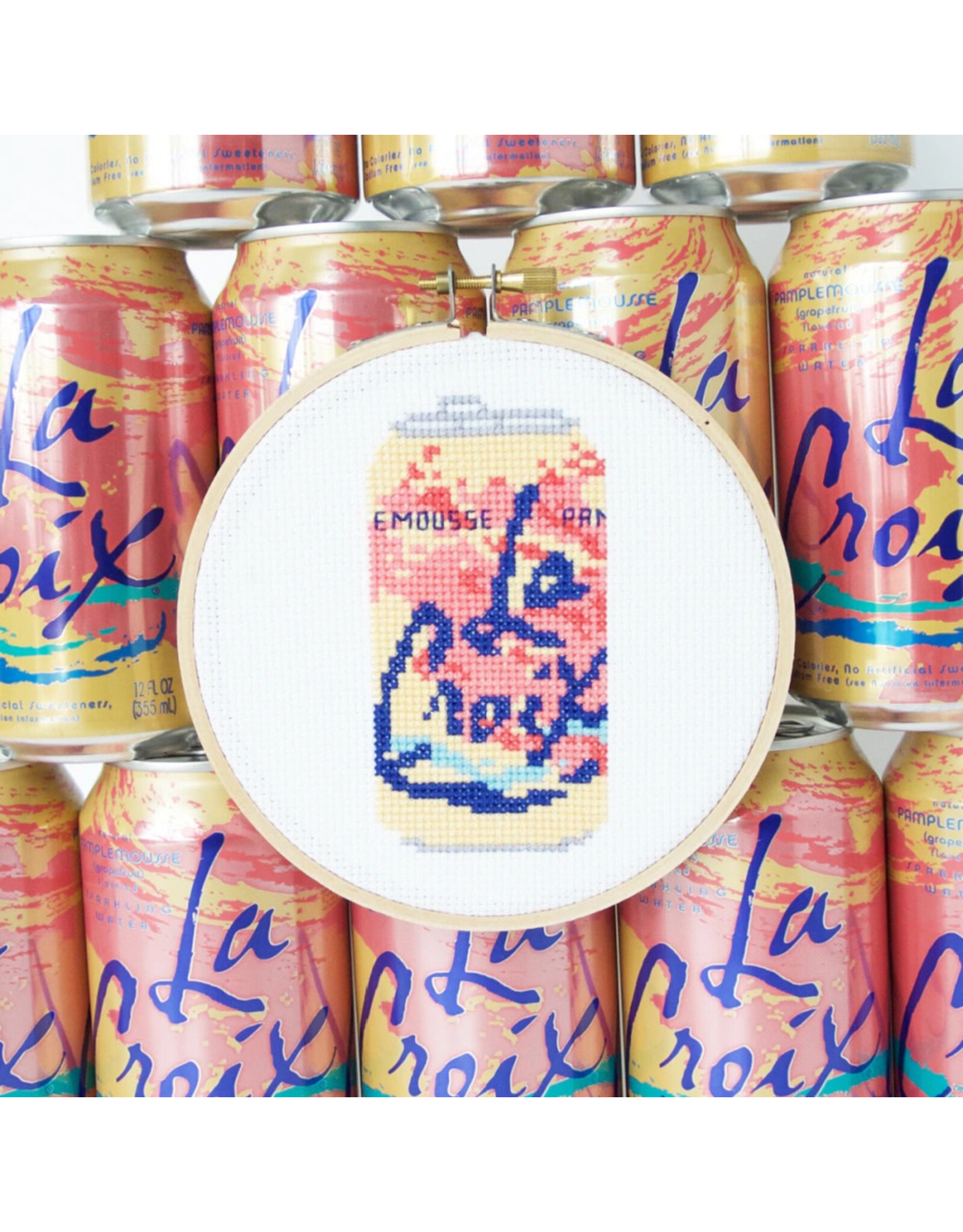 The Stranded Stitch La Croix Cross Stitch Kit