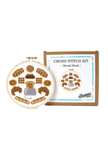 The Stranded Stitch Bread Head Cross Stitch Kit