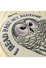 Hook, Line & Tinker I Read Past My Bedtime, Embroidery Kit