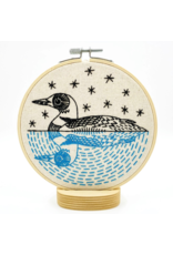 Hook, Line & Tinker Loon, Embroidery Kit