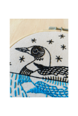 Hook, Line & Tinker Loon, Embroidery Kit