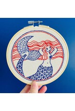Hook, Line & Tinker Mermaid, Embroidery Kit