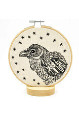 Hook, Line & Tinker Raven Nevermore Embroidery Kit