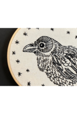 Hook, Line & Tinker Raven Nevermore Embroidery Kit