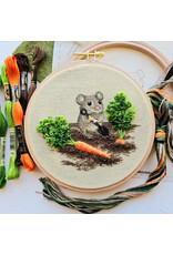 Jessica Long Embroidery Garden Mouse, Embroidery Kit