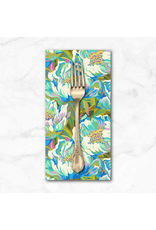 PD's Figo Collection Full Bloom, Joy in Blue, Dinner Napkin