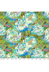 PD's Figo Collection Full Bloom, Joy in Blue, Dinner Napkin