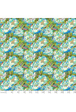 PD's Figo Collection Full Bloom, Joy in Blue, Dinner Napkin