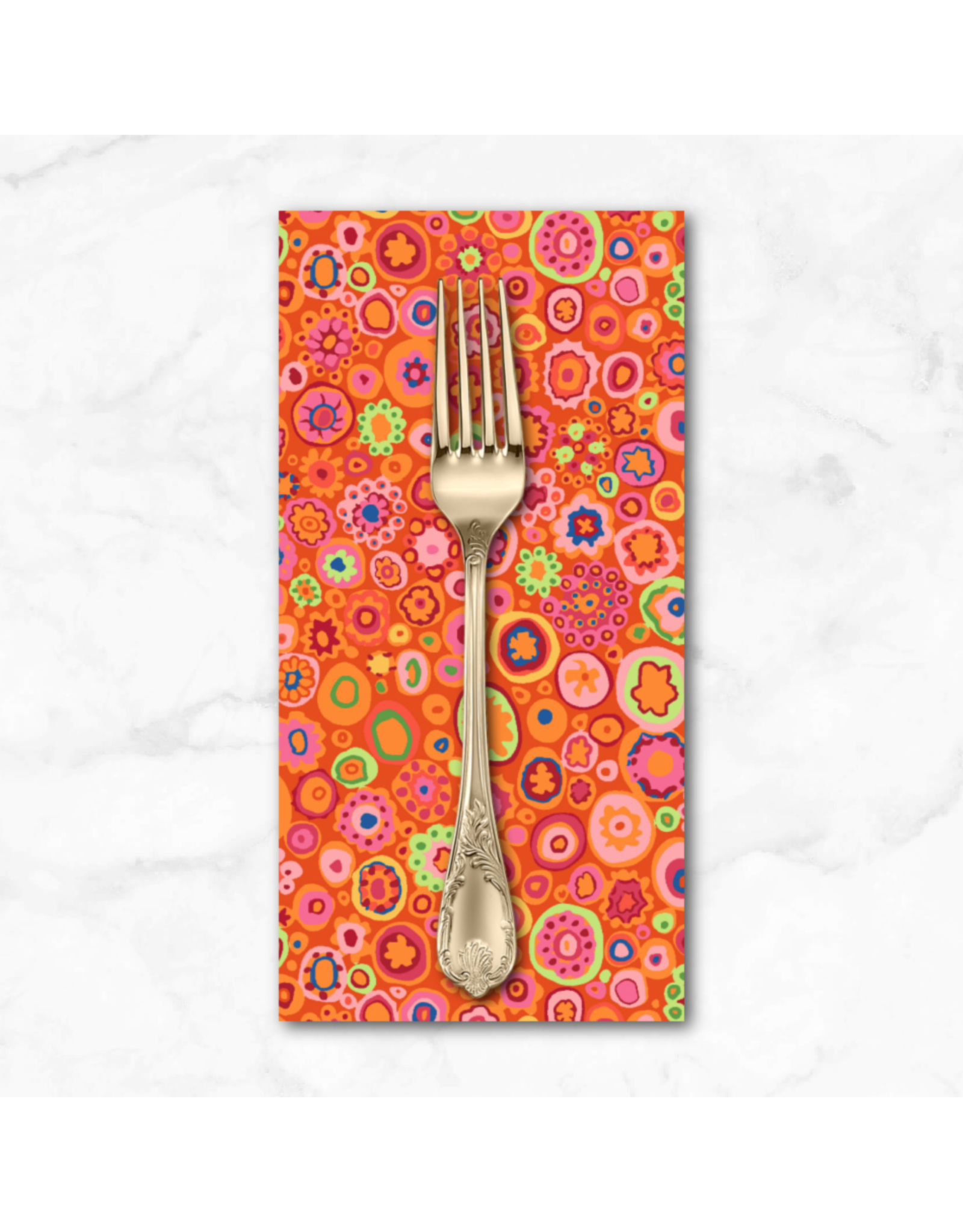 PD's Kaffe Fassett Collection Kaffe Collective Classics, Paperweight in Red, Dinner Napkin