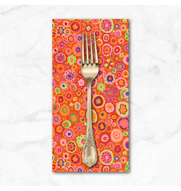 PD's Kaffe Fassett Collection Kaffe Collective Classics, Paperweight in Red, Dinner Napkin
