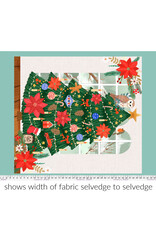 Mia Charro Christmas Cabin, Cozy Christmas 36"x 44" Fabric Panel