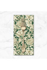 PD's William Morris Collection Morris & Co, The Oxford Holiday Collection, Chrysanthemum Toile in Forest, Dinner Napkin