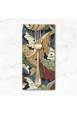 PD's William Morris Collection Morris & Co, The Oxford Holiday Collection, Medium Acanthus in Ink, Dinner Napkin