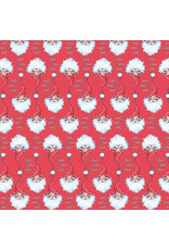 Mary Engelbreit So Much Joy, Ho Ho Ho in Red, Fabric Half-Yards